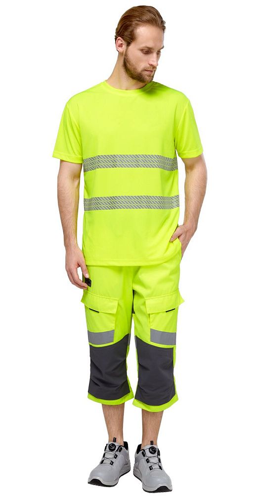 Футболка сигнальная Флинт фл.-желтая Футболка сигнальная Флинт фл.-желтая