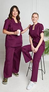 Комплект женский "Тильда" цв. слива